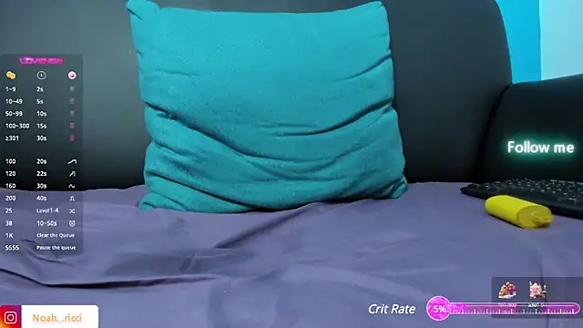 noah ricci online show from December 28, 6:40 pm