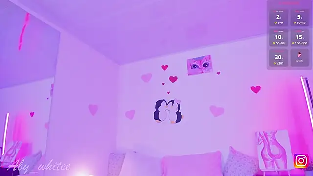 AbyWhitee online show from February 23, 9:11 am