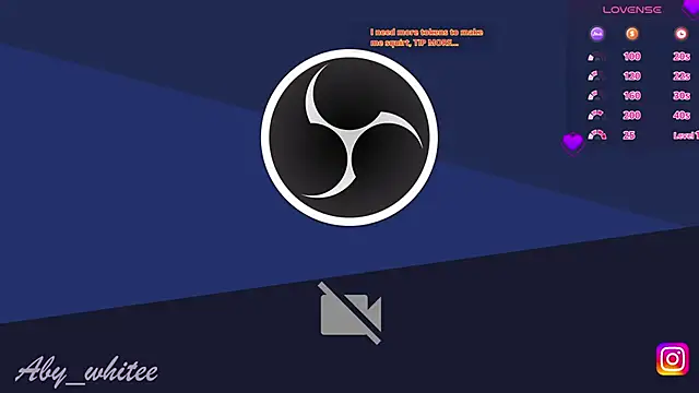 AbyWhitee online show from October 18, 12:57 am