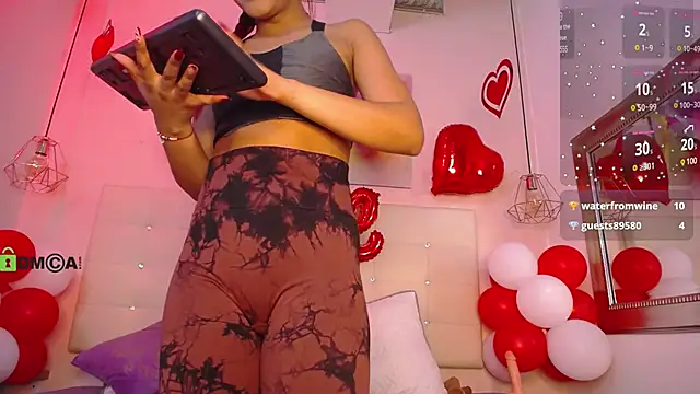 Cristal  adams online show from February 20, 1:30 pm