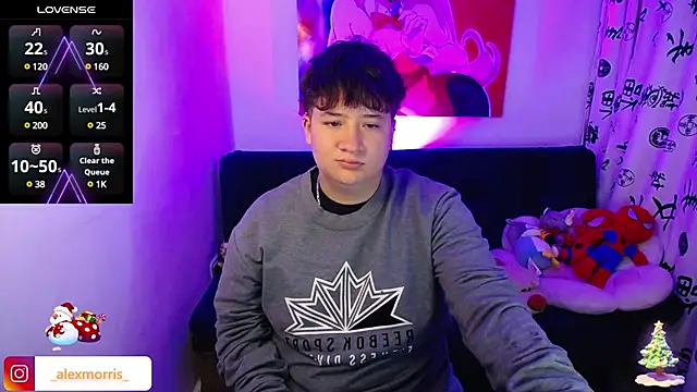  AlexMorris online show from December 3, 9:44 am