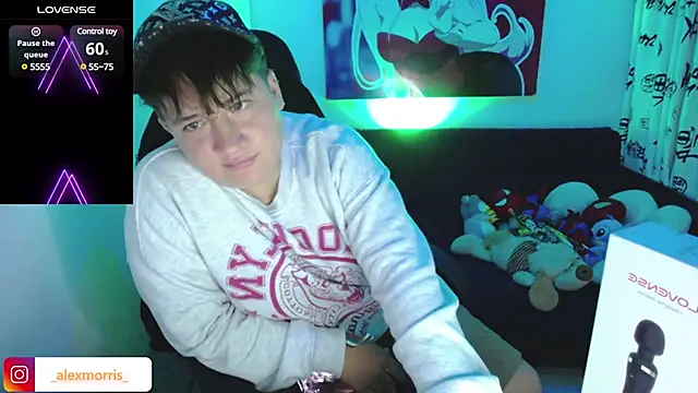  AlexMorris online show from January 7, 12:45 am