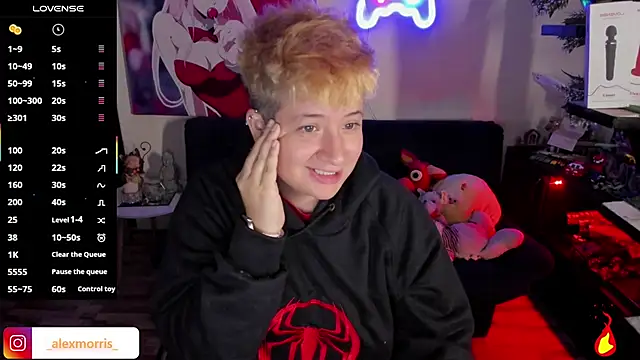  AlexMorris online show from October 21, 5:08 am