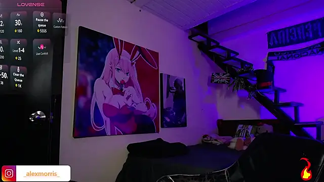  AlexMorris online show from January 18, 5:55 am