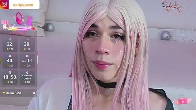 DaripQueen online show from December 18, 2:45 pm