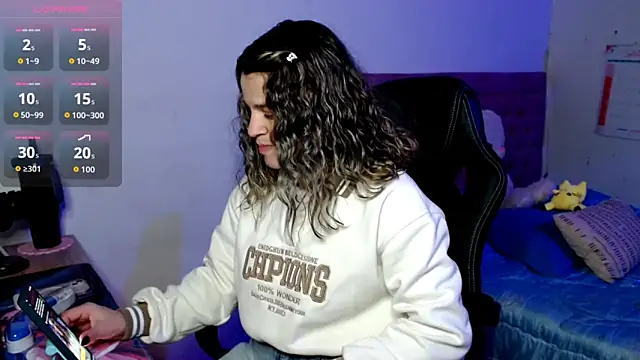 Sabrina Hall  online show from October 6, 2:09 am