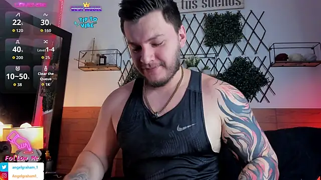 Angelgraham 1 online show from October 31, 4:30 pm