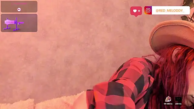 Snapshot of RedMeloddy chatting on February 20, 11:16 pm RedMeloddy online show from February 20, 11:16 pm