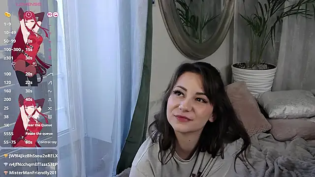 Snapshot of BelleSkye chatting on January 28, 7:53 am BelleSkye online show from January 28, 7:53 am