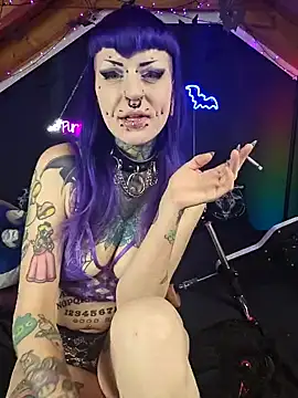 Purple Coffin666 online show from March 18, 7:31 pm