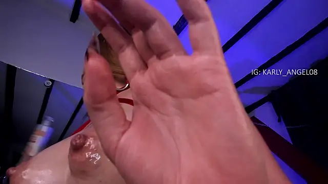 karly angeel online show from February 9, 12:25 am