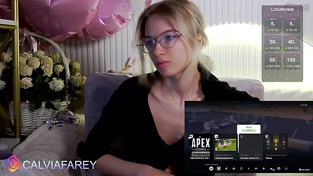 calviafarey online show from March 1, 8:00 pm