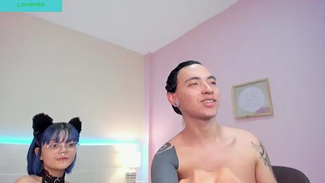 Snapshot of MARCUS_AND_HIKARY chatting on January 3, 2:21 am MARCUS AND HIKARY online show from January 3, 2:21 am