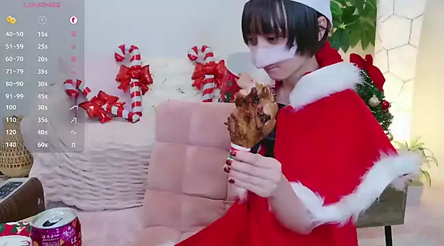 Snapshot of cohaku_329 chatting on December 24, 11:17 am cohaku 329 online show from December 24, 11:17 am