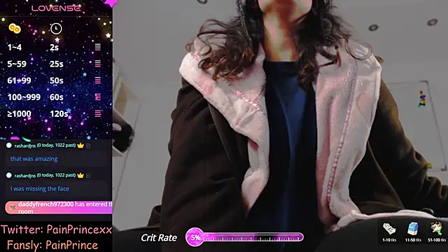 pain princee online show from December 19, 3:19 pm