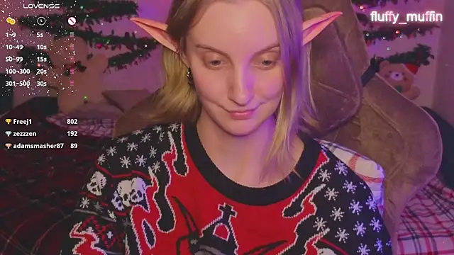 Fluffy muffin  online show from December 13, 1:15 am