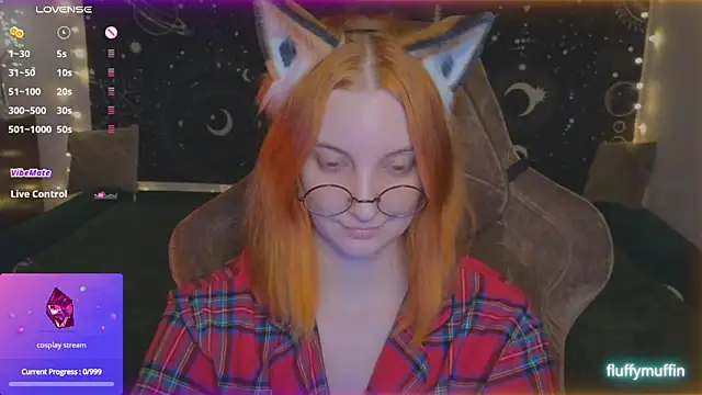 Fluffy muffin  online show from February 15, 7:06 pm