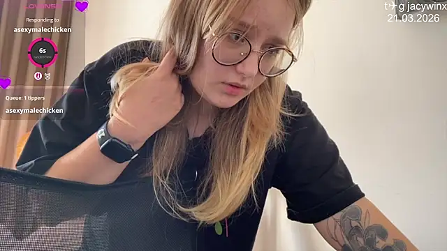 JacyWinslat online show from March 21, 8:19 am