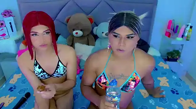 Snapshot of party_duo_trans chatting on February 27, 7:23 am party duo trans online show from February 27, 7:23 am