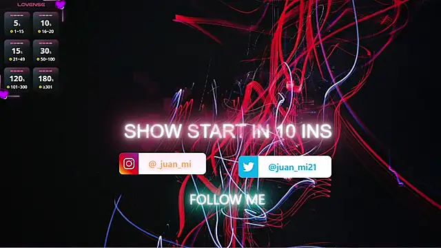 juanmiss online show from January 7, 6:10 pm