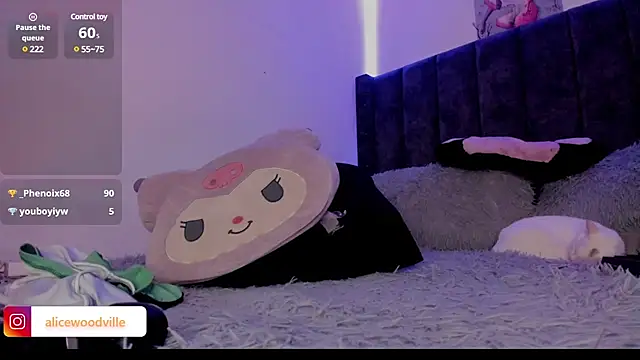 Alice woodville online show from February 27, 10:31 pm