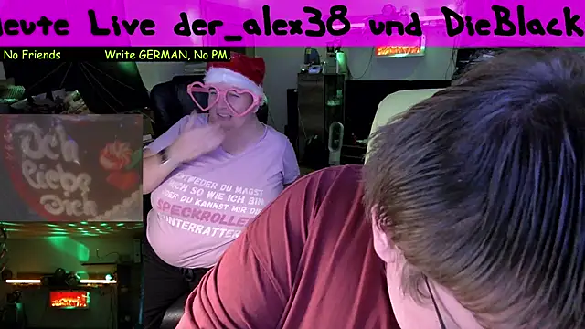 der alex38 online show from December 21, 8:54 pm