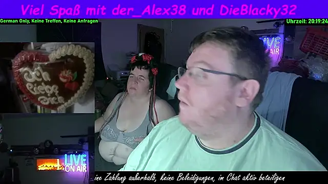 der alex38 online show from October 11, 6:17 pm