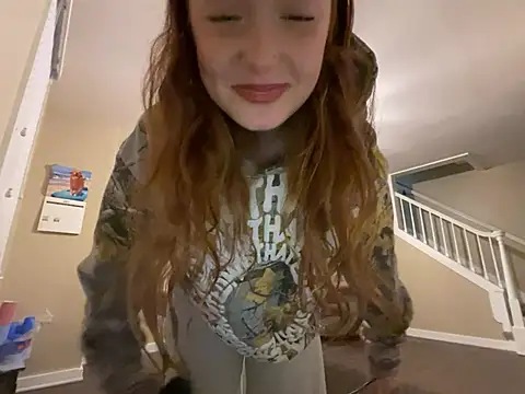 Snapshot of gingerbabe18 chatting on January 7, 4:50 am gingerbabe18 online show from January 7, 4:50 am