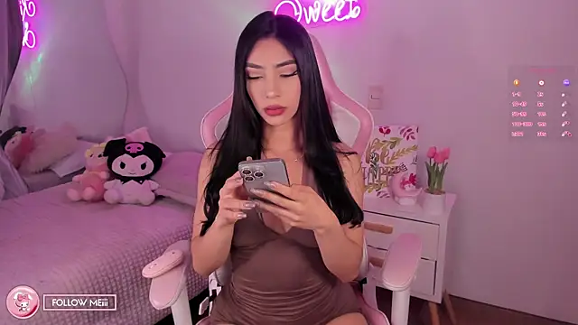 kimmy  sweet online show from March 3, 11:14 pm