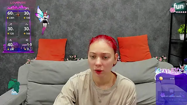 Snapshot of Miss_you_kiss chatting on February 3, 1:04 am Miss you kiss online show from February 3, 1:04 am