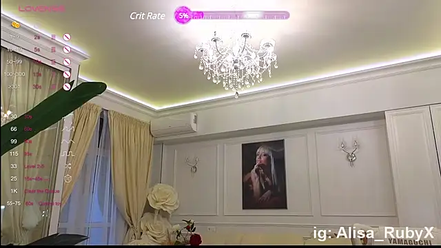 Snapshot of Alisa_Ruby chatting on January 18, 7:49 am Alisa Ruby online show from January 18, 7:49 am