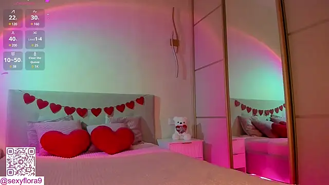 Snapshot of flora_off chatting on February 10, 2:26 pm flora off online show from February 10, 2:26 pm