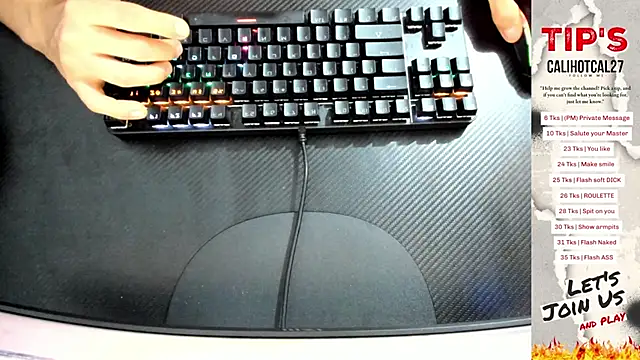 Calihotcaliente277 online show from October 9, 10:35 am