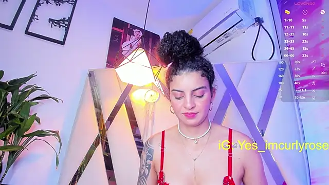 Snapshot of CurlyRose__ chatting on March 8, 2:45 am CurlyRose   online show from March 8, 2:45 am