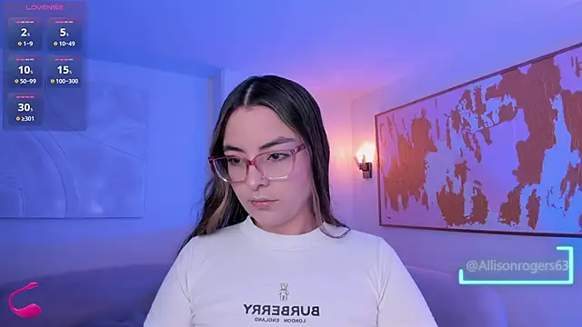 AllisonRogersX online show from April 20, 11:02 am