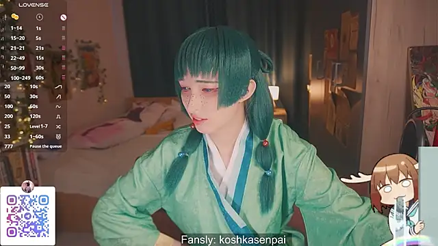 koshkasenpai online show from September 21, 11:12 am