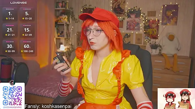 koshkasenpai online show from November 21, 3:00 pm