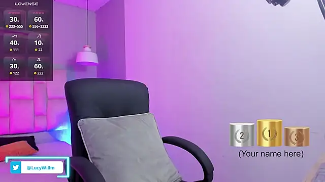 Lucy Williiams online show from April 8, 7:47 pm