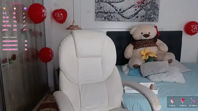 Snapshot of Tania_Goddess_ chatting on February 9, 10:00 pm Tania Goddess  online show from February 9, 10:00 pm