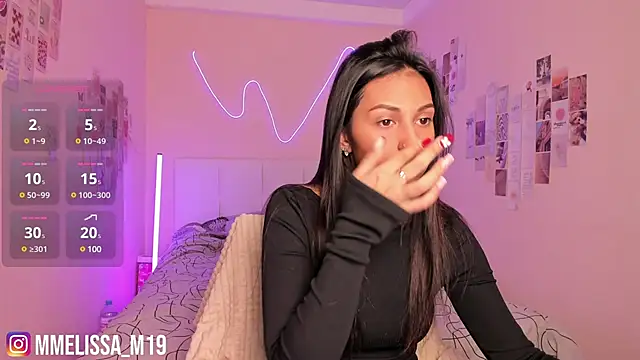 Melissamew1 online show from January 17, 5:11 am