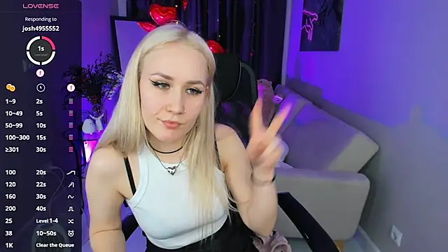 Bunny  of love online show from February 19, 4:33 pm