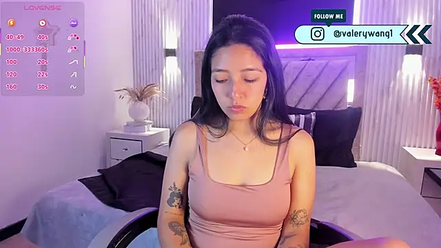 Valery wang online show from February 27, 12:16 pm