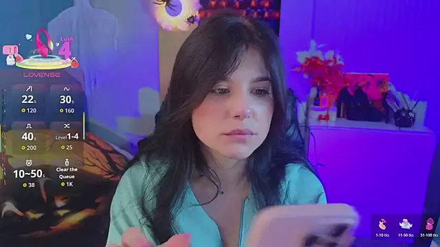 Jenna Adams  online show from October 30, 1:40 am