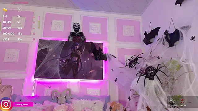 Sammyblaer online show from October 28, 8:11 pm