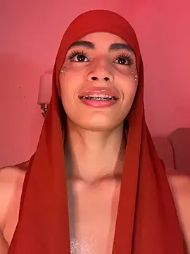 Snapshot of jhalila chatting on March 1, 1:18 am jhalila online show from March 1, 1:18 am