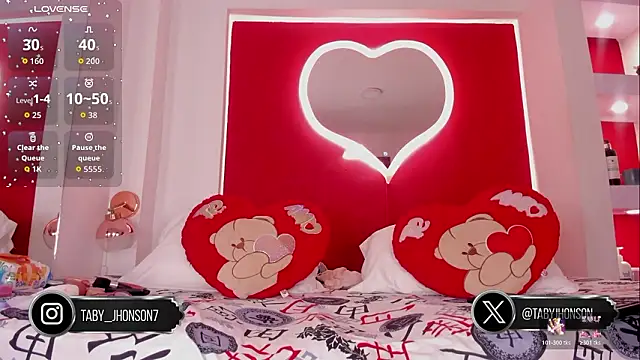 TabyJhonson online show from February 25, 1:21 pm