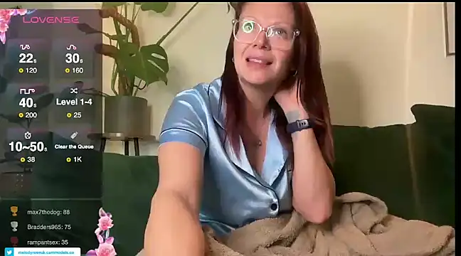 MelodyRoseUk online show from December 19, 7:40 am