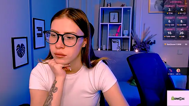 amelia gold1 online show from January 16, 1:36 pm