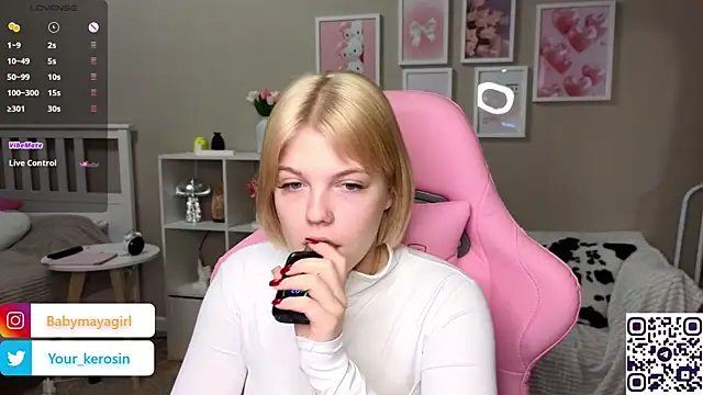 Maya Rave online show from February 27, 3:47 am