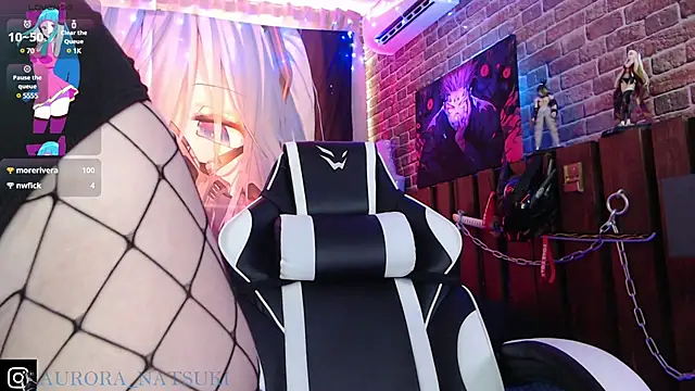 Aurora Natsuki online show from March 8, 11:58 am